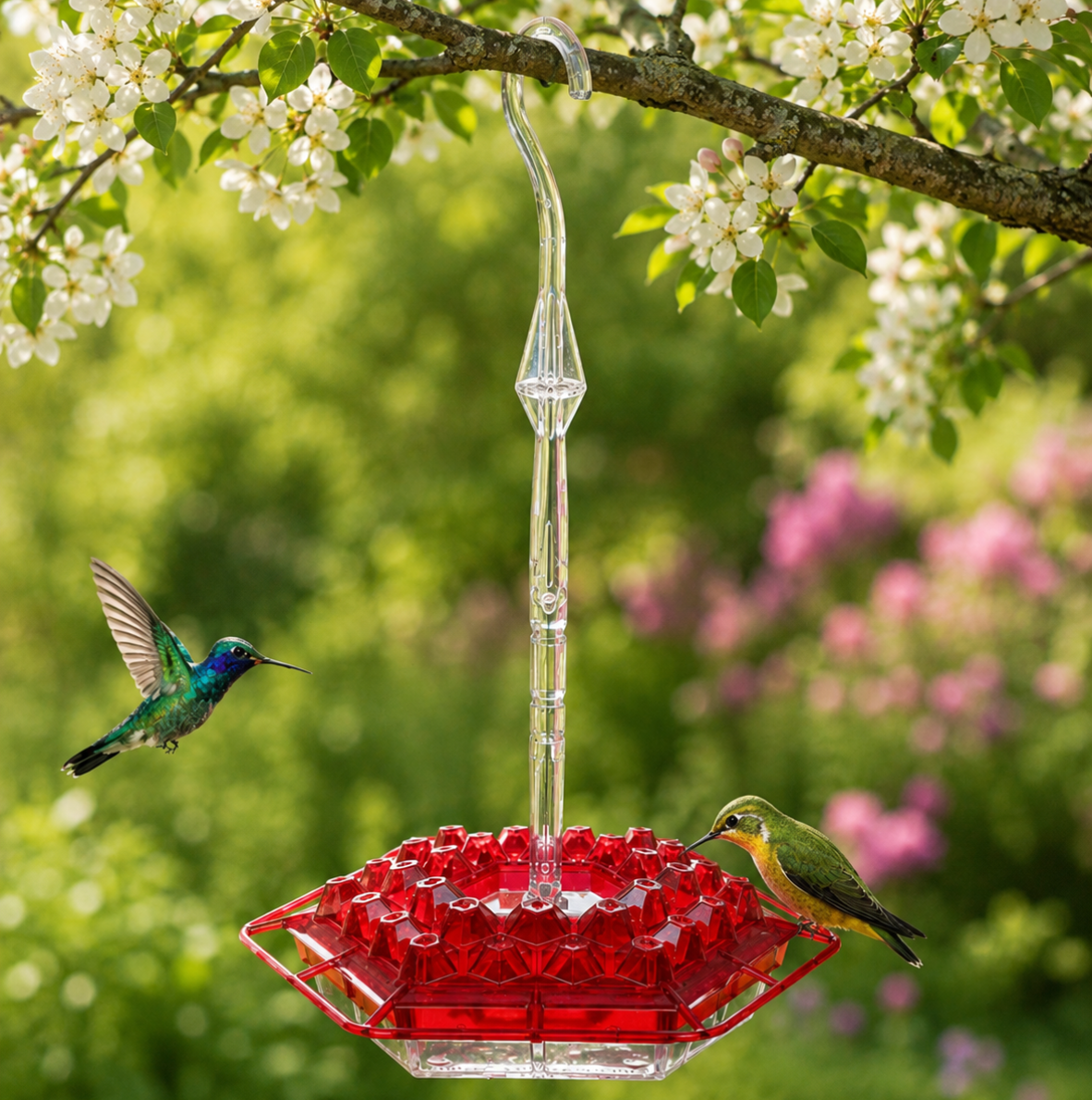 Hexagonal Bird Feeder