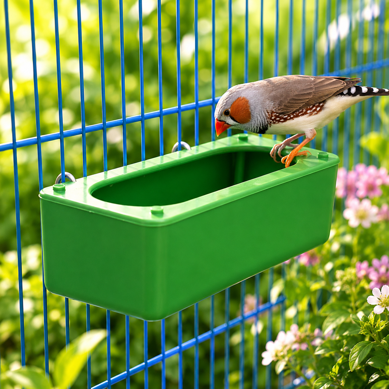 Splash-Resistant Hanging Bird Feeder Cup