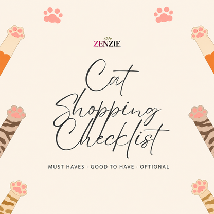 First Cat Shopping Checklist (FREE)