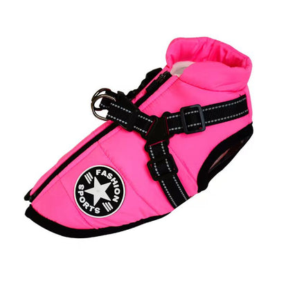Waterproof Dog Harness Jacket