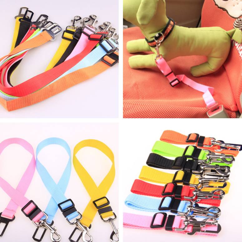 Adjustable Polyester Dog Car Safety Belt
