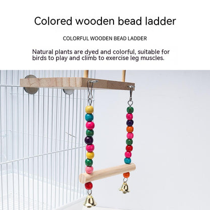 Bird Station Rack + Swing Set