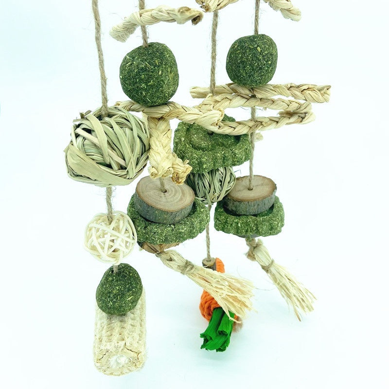 Rattan Ring Molar String for Small Pets & Birds