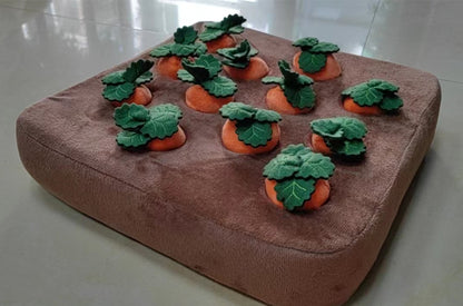 Carrot Plush Snuffle Toy