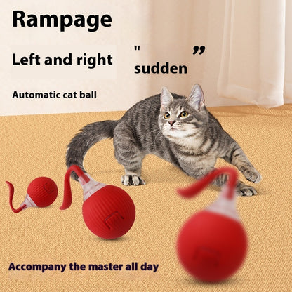 Interactive Automatic Rolling Ball Toy for Cats