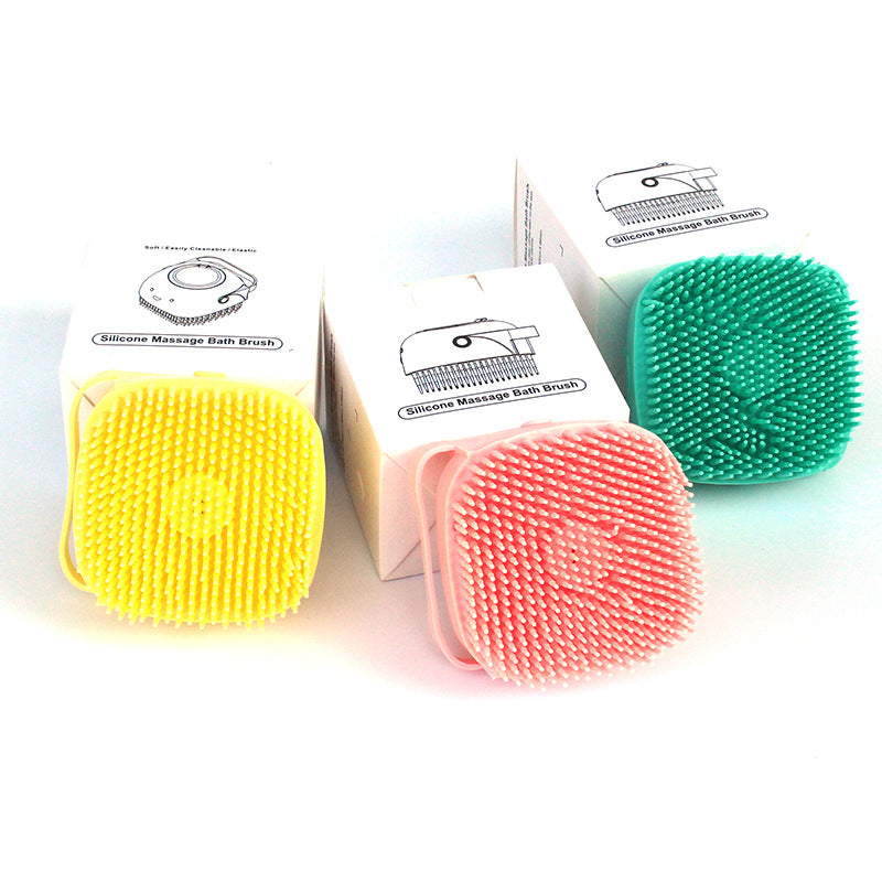 Silicone Pet Bath Massage Glove Brush