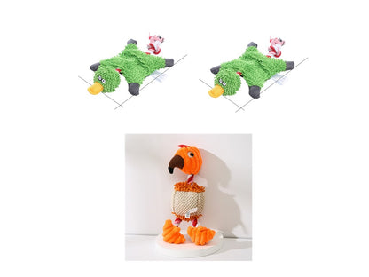 Corduroy Donkey Squeaky Chew Toy for Dogs