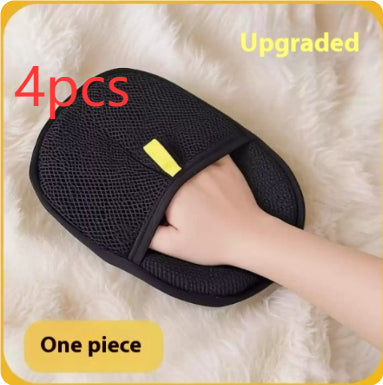 Pet Grooming & De-shedding Glove for Dogs, Cats & Rabbits