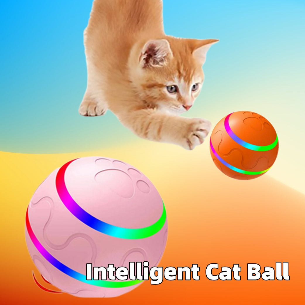 USB Rechargeable Interactive Intelligent Rolling Ball Toy