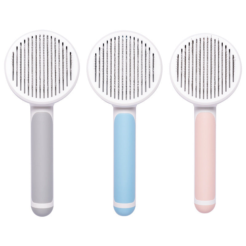 135° Round Pin Pet Grooming Comb
