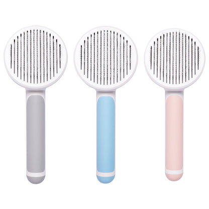 135° Round Pin Pet Grooming Comb