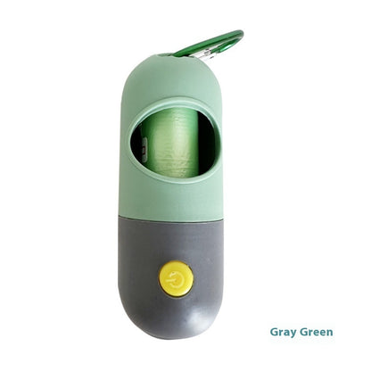 Portable LED Poop Bag Dispenser