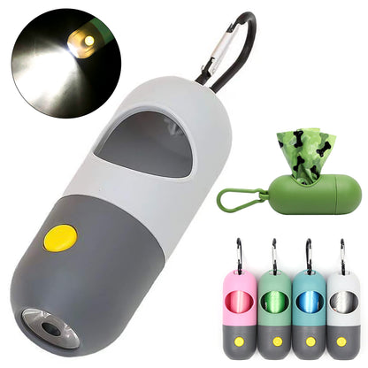 Portable LED Poop Bag Dispenser