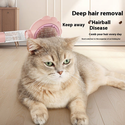2-in-1 Self-Cleaning Spray Grooming Brush for Cats & Dogs