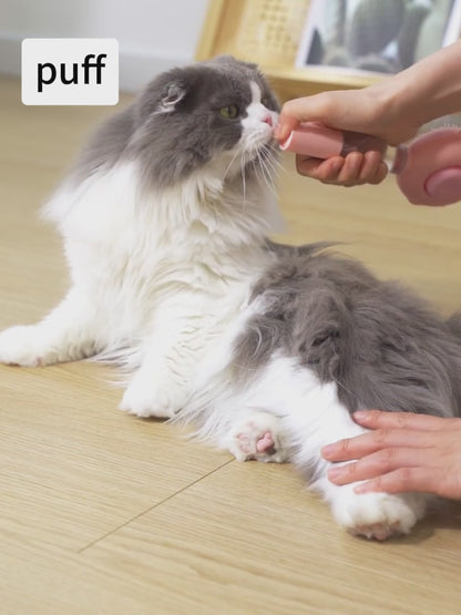 2-in-1 Self-Cleaning Spray Grooming Brush for Cats & Dogs