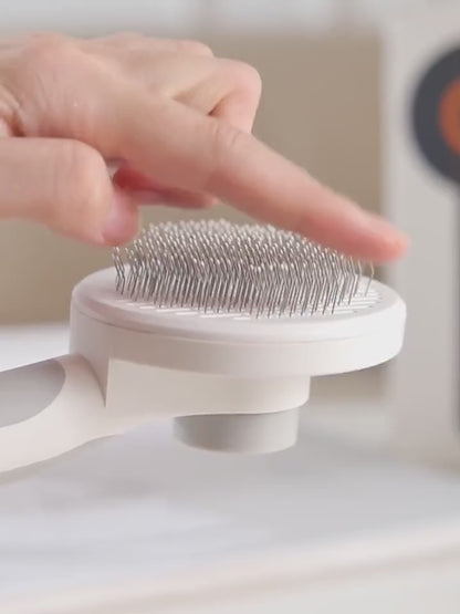 135° Round Pin Pet Grooming Comb