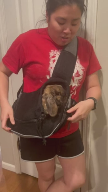 Portable Crossbody Pet Carrier Bag