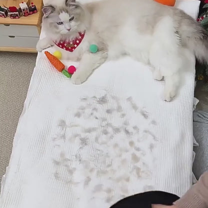 Pet Grooming & De-shedding Glove for Dogs, Cats & Rabbits