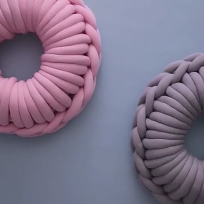 Cozy Braided Pet Nest Bed